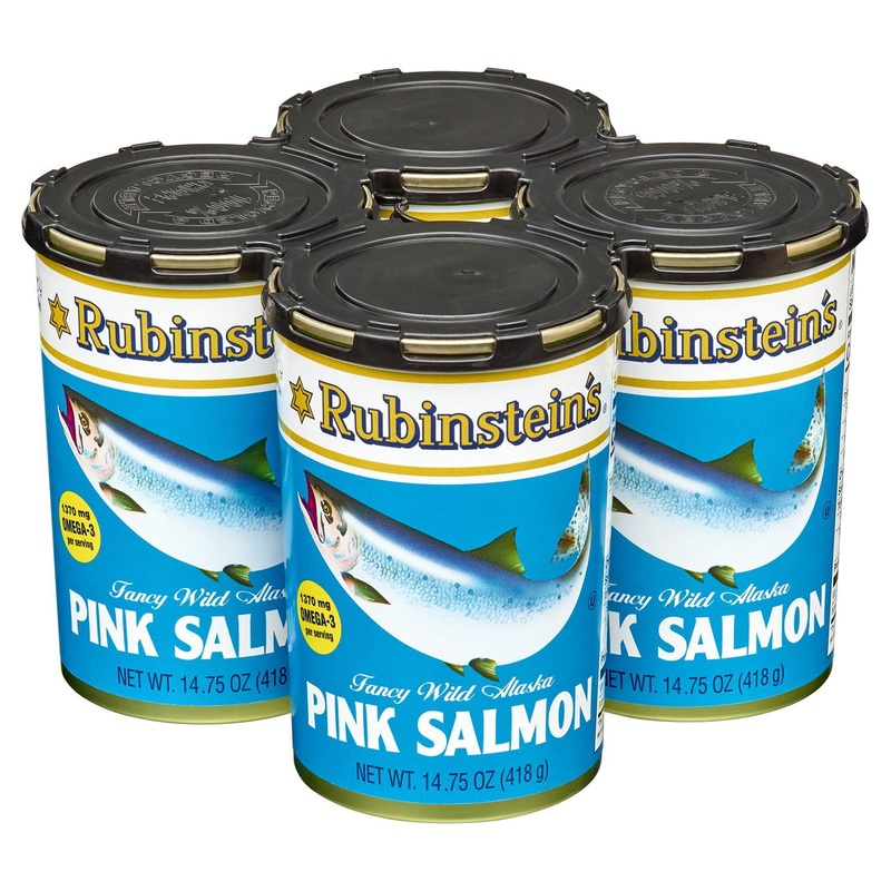 Rubinstein’s Fancy Wild Alaska Pink Salmon 14.75 oz., 4 pk.