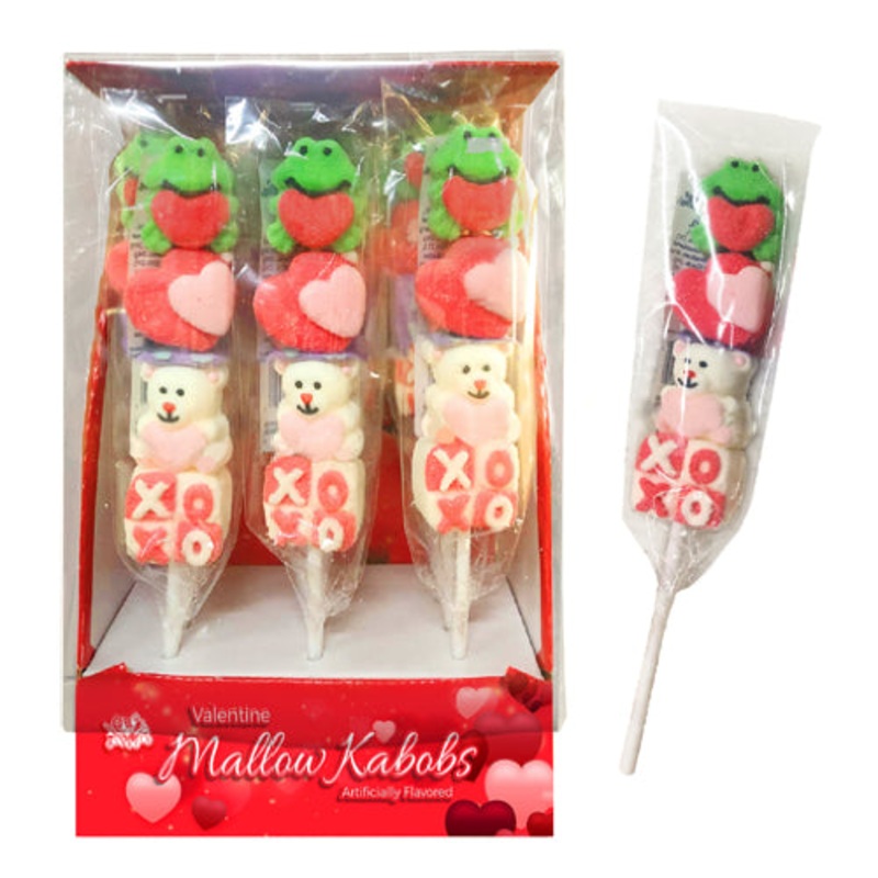 Valentine Marshmallow Kabob 1.6 oz.