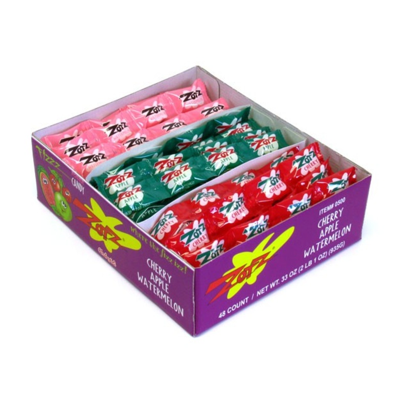 Zotz Cherry Apple Watermelon 48ct