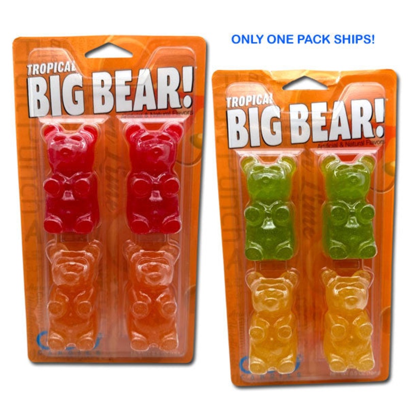 Big Bear Gummy – Tropical 4/pk