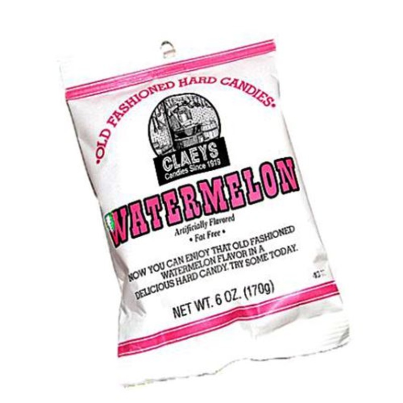 Claeys Watermelon Old Fashioned Hard Candies