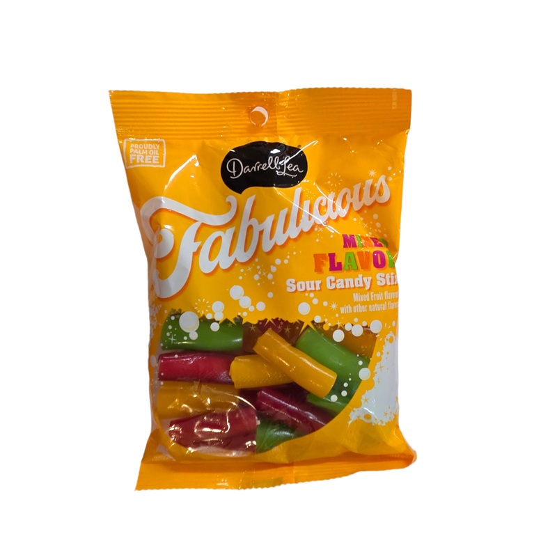 Darrell Lea Mixed Sour Candy Stix Bag