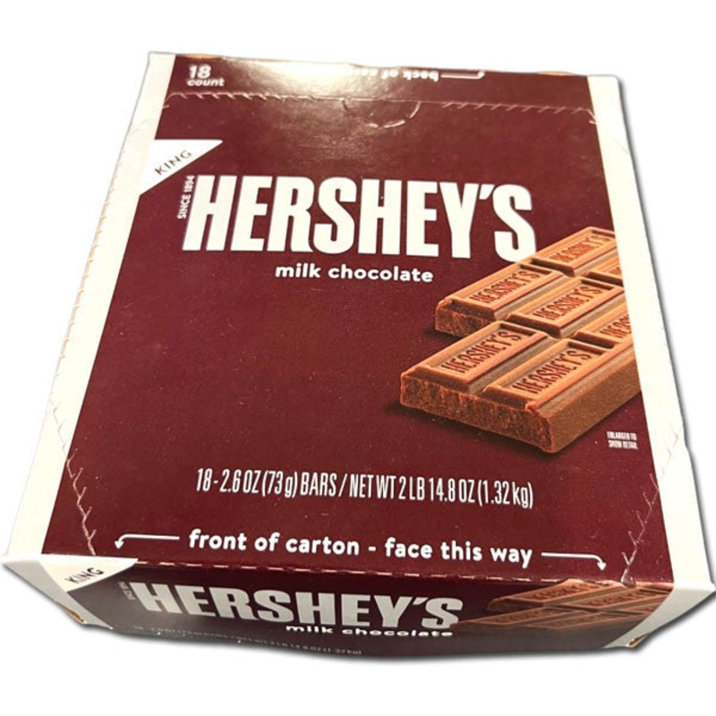 Hershey’s Milk Chocolate King – 2.6oz / 18ct