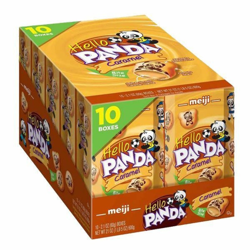 Meija Hello Panda Caramel 10 Packs