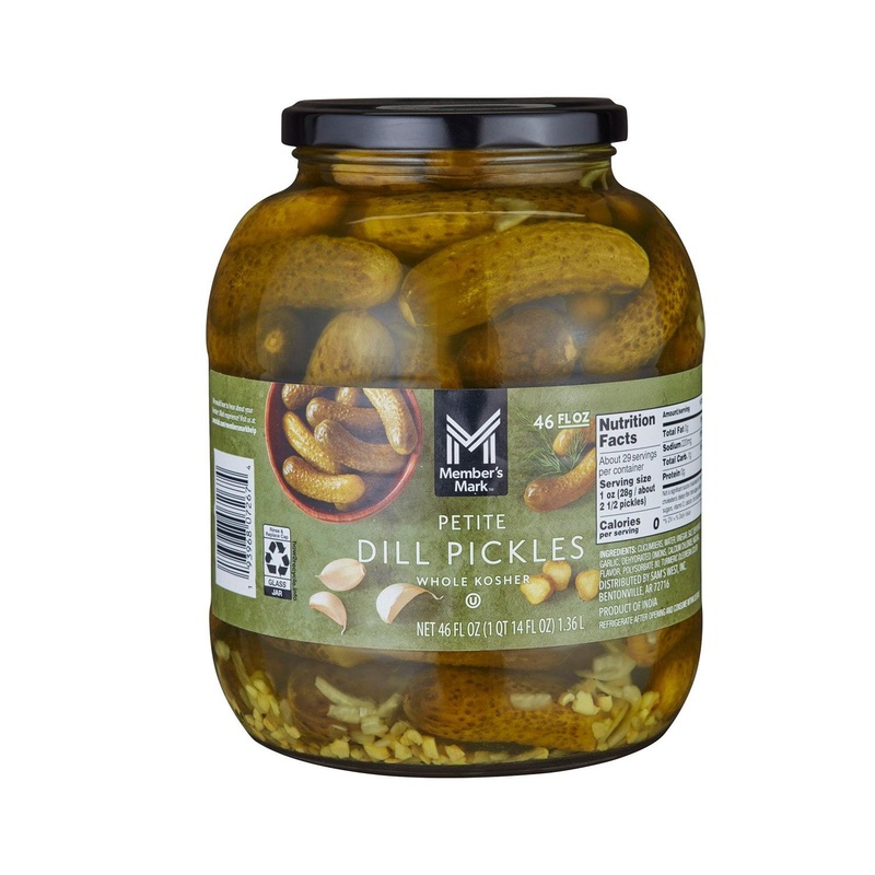Member’s Mark Petite Dill Pickles, 46 oz.