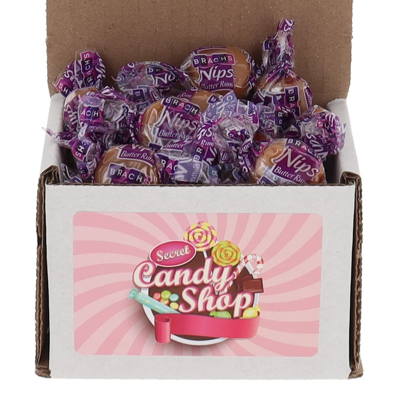 Nips Hard Candy Bulk in Box (Butter Rum)