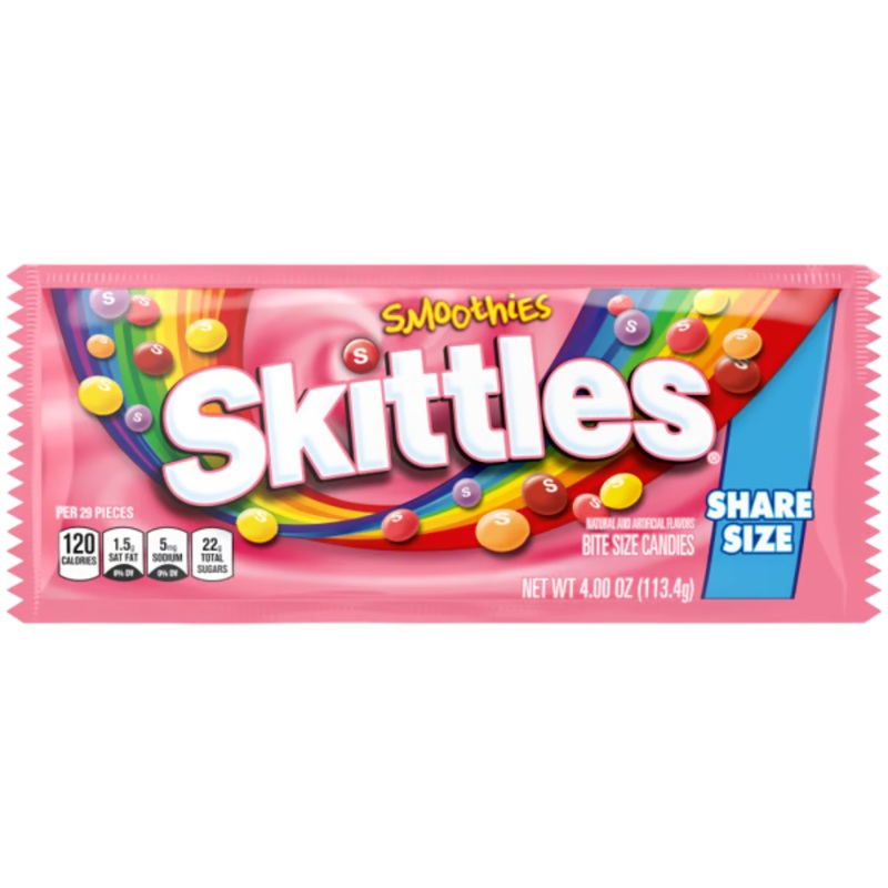Skittles Smoothies Share Size – 4oz / 24ct