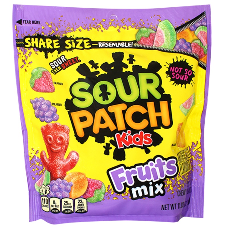 Sour Patch Kids Assorted Fruits Mix 11.03 oz. Bag