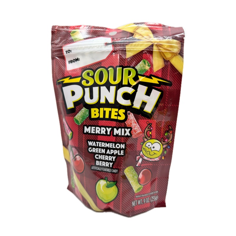 Sour Punch Bites Merry Mix – 9oz