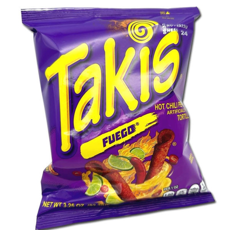 Takis Fuego Tortilla Chips – 3.25oz