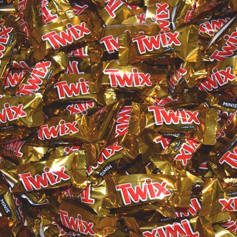 Twix Caramel Minis – 20lb