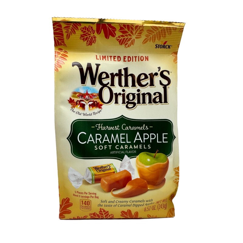 Werther’s Originals Caramel Apple Soft Caramels – 8.57oz