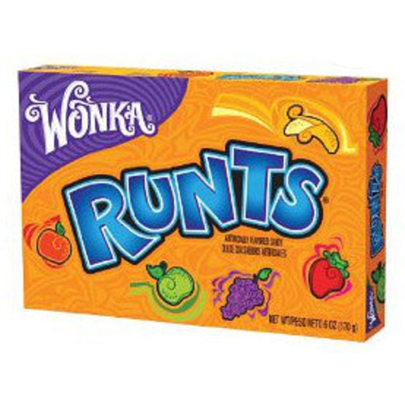 Wonka Runts 5oz Theater Box 12ct