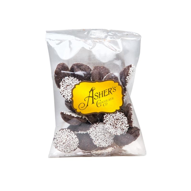 Asher Dark Nonpareils 4oz Cello Bags 16ct