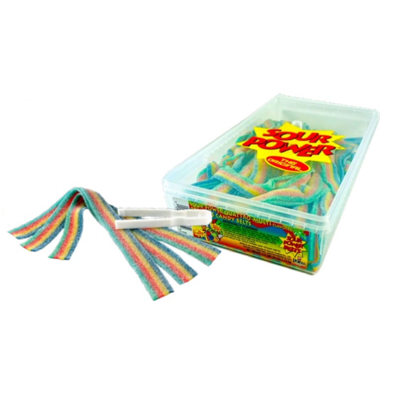 Dorval Quattro Rainbow Sour Belts 2.5lbs tub