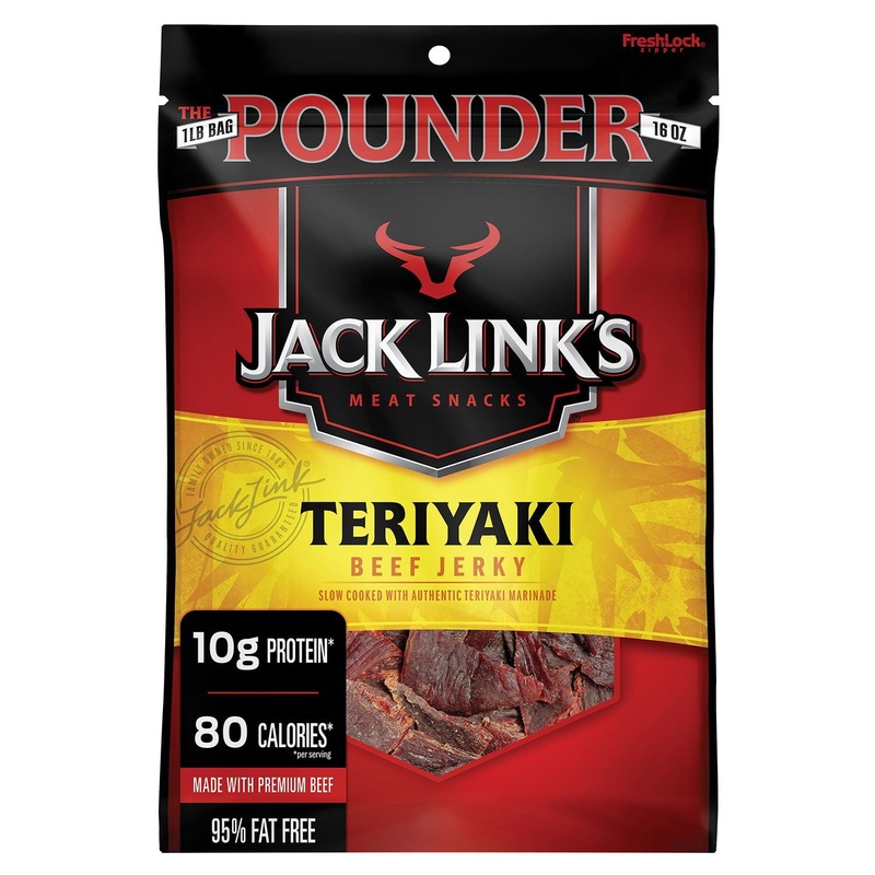 Jack Link’s Teriyaki Beef Jerky, 16 oz.
