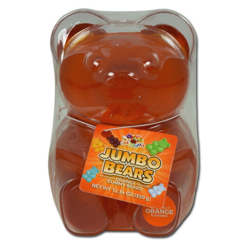 Jumbo Gummy Bear Orange 12oz