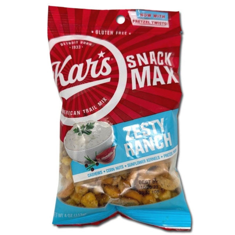 Kar’s Zesty Ranch Snack Max 4.5oz