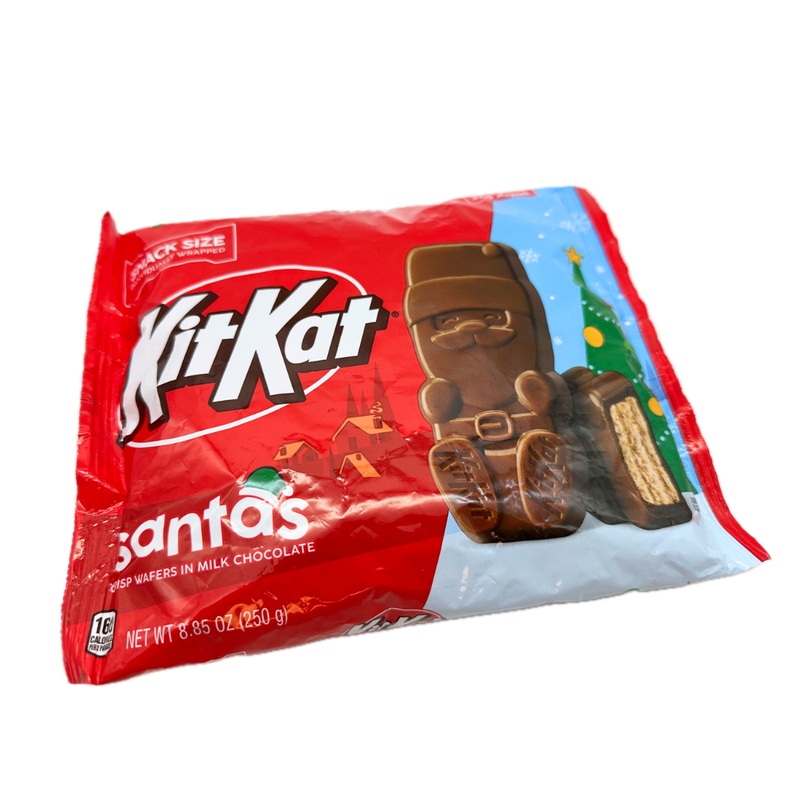 Kit Kat Milk Chocolate Snack Size Santas – 8.85oz