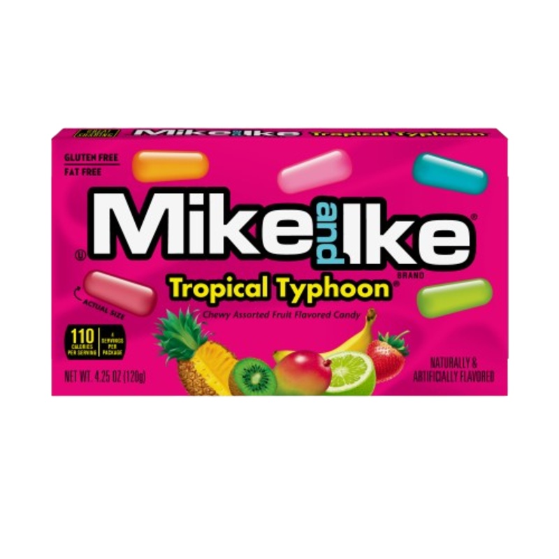 Mike and Ike Tropical Typhoon Theater Box 4.25 oz.