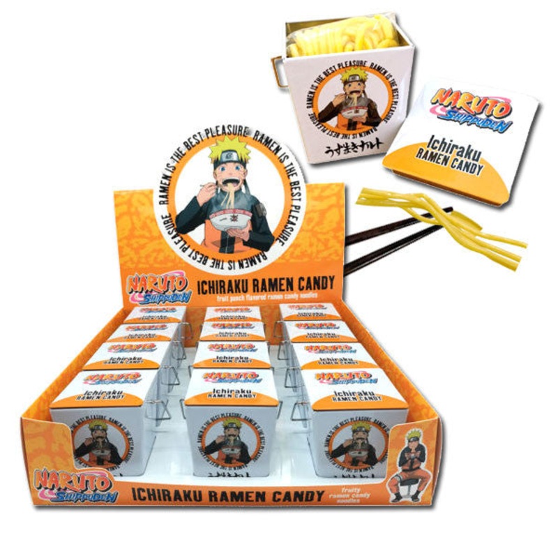 Naruto Shippuden Ramen Noodles Candy 12 Count