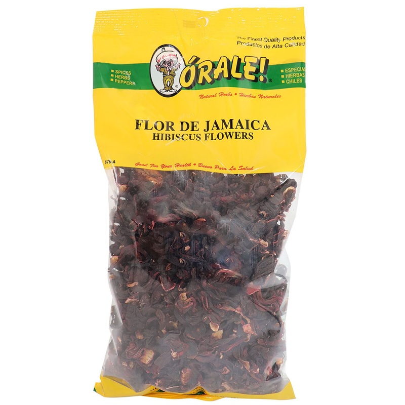 Orale! Dried Hibiscus Flower, Flor de Jamaica, 8 oz.