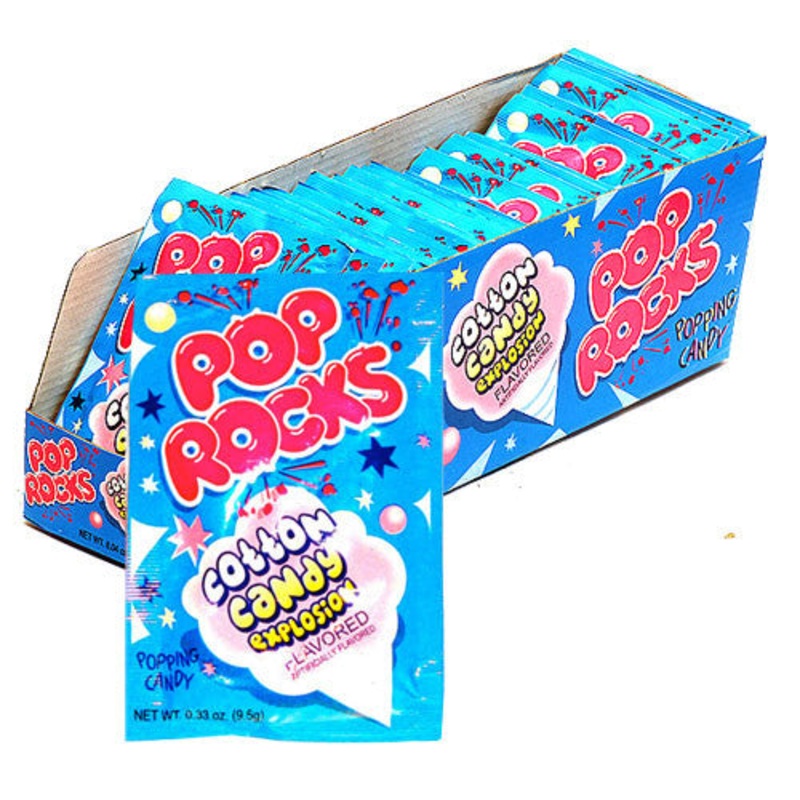 Pop Rocks Cotton Candy 24 Count