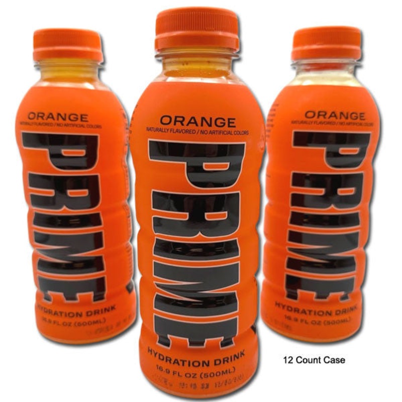 Prime Hydration Drink Orange – 16.9oz / 12ct