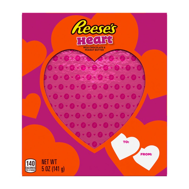 Reese’s Milk Chocolate Peanut Butter Heart – 5-oz. Gift Box