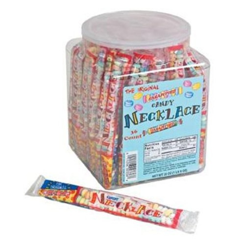 Smarties Jumbo Wrapped Necklaces 36ct (N/A)