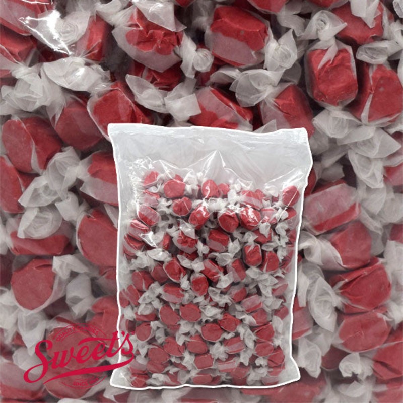 Sweet’s Salt Water Taffy Red Licorice 3lb Bag