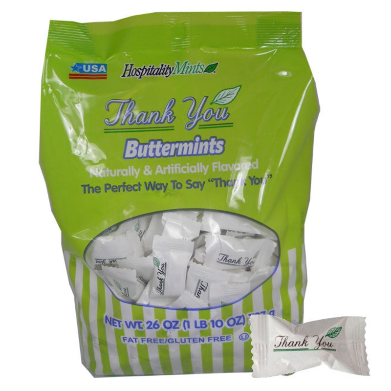 Thank You Butter Mints 208 Count Large
