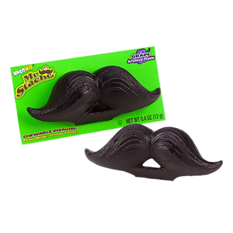 Wack-O-Wax Wax Mustache Candy