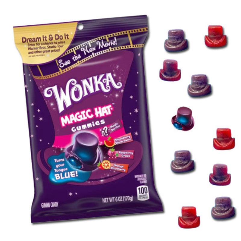 Wonka Magic Hat Gummies – 4oz