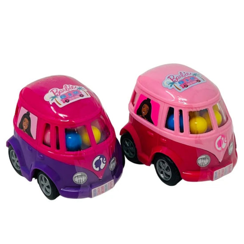 Barbie Camper Van Toy with Candy