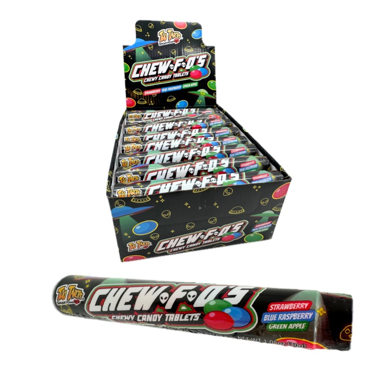 Chew-F-O’s Chewy Candy Tablets – 1.05oz / 24ct