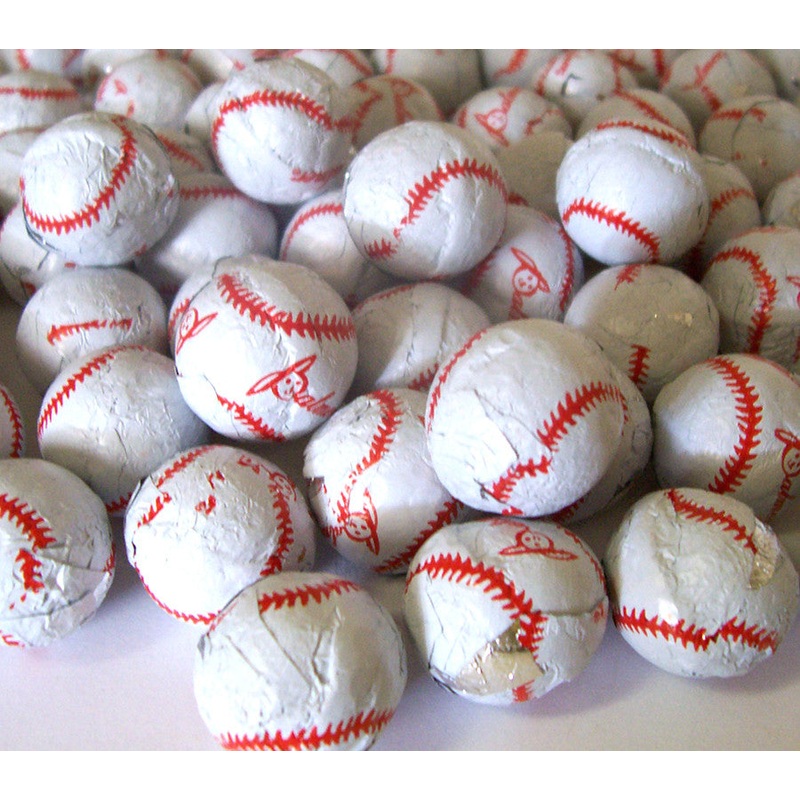 Chocolate Baseballs 2lb Made In The USA