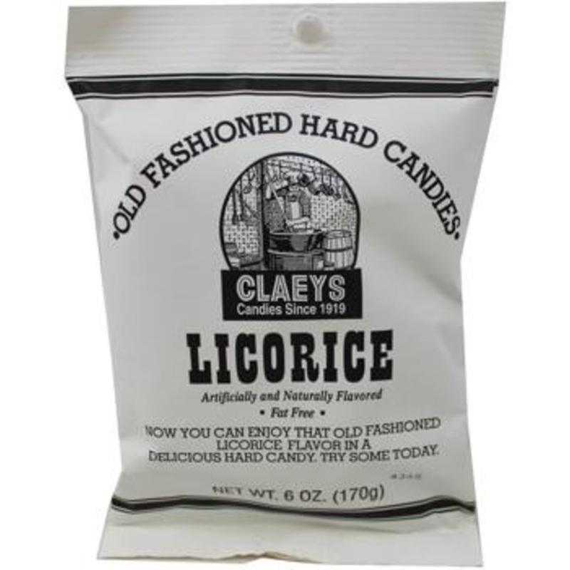 Claeys Licorice 6oz 12ct