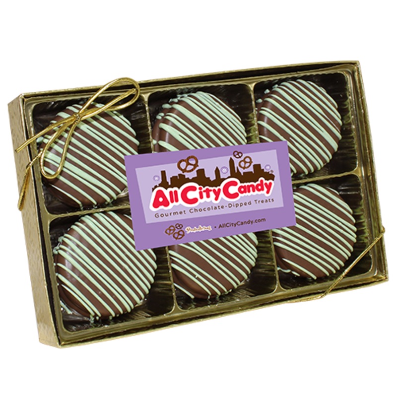 Gourmet Chocolate Covered Oreo Cookies – 6-Piece Gift Box