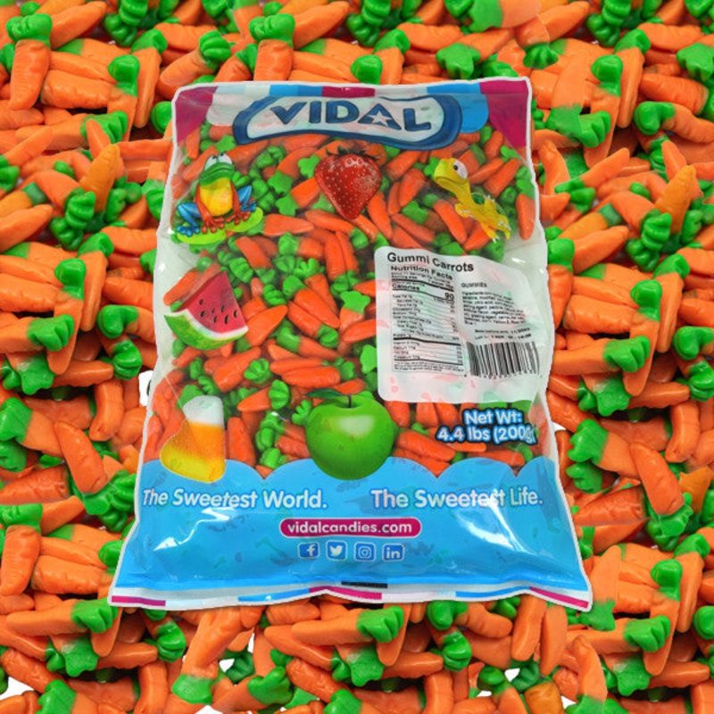 Gummi Candy Carrots – 4.4lb