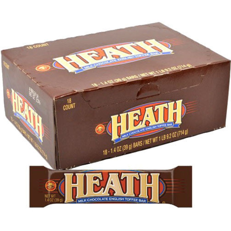 Heath Toffee Candy Bar 18ct