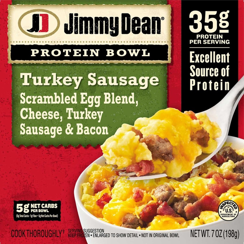 Jimmy Dean Turkey Sausage Protein Bowl, Frozen, 7 oz., 4 ct.