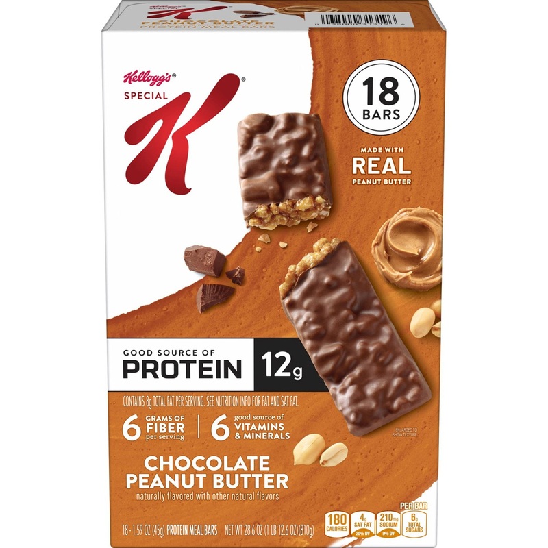 Kellogg’s Special K Protein Bars Chocolate Peanut Butter, 18 ct.