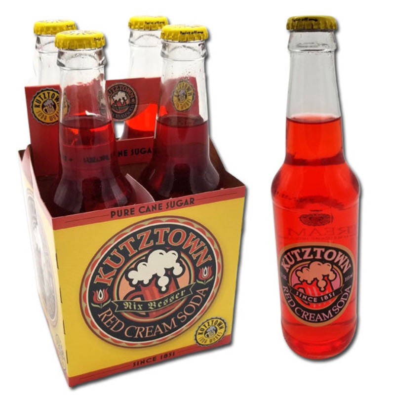 Kutztown Red Cream Soda 4PK 12oz