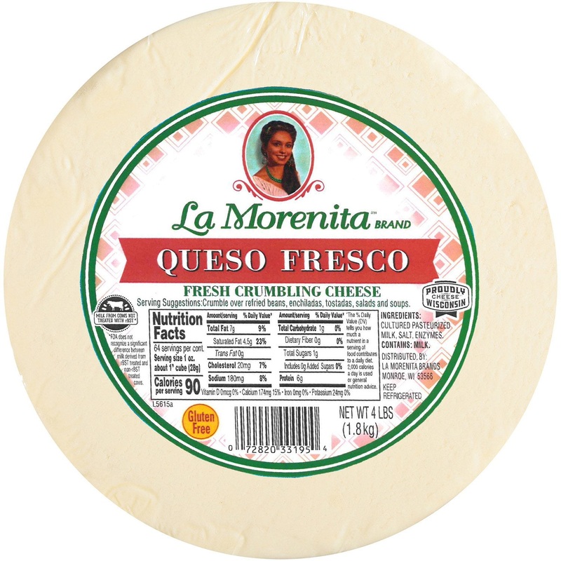 La Morenita Fresco, 4 lbs.