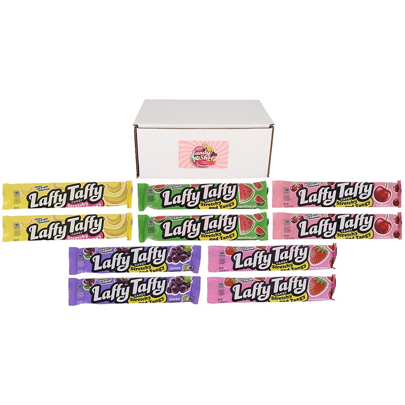 Laffy Taffy Stretchy & Tangy Variety Pack of 5 Flavors