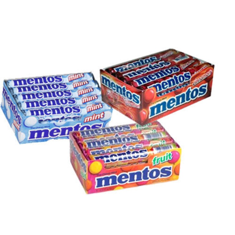 Mentos Chewy Mints 15ct – Choose Flavor