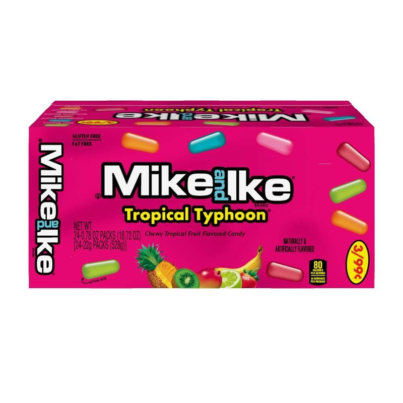 Mike & Ike Tropical Typhoon – 24/box