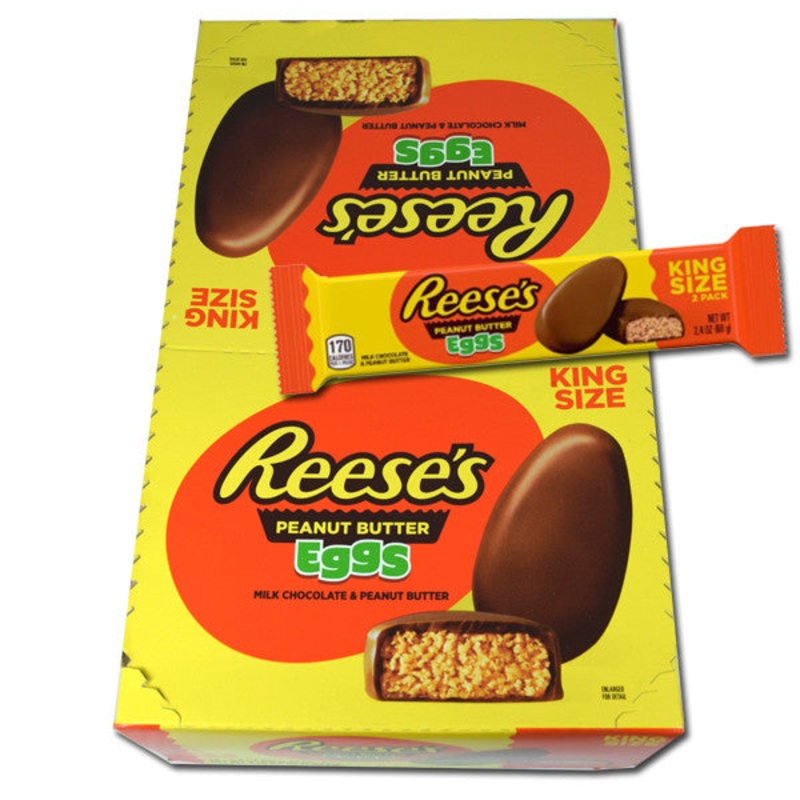 Reese’s King Size Peanut Butter Eggs – 24ct