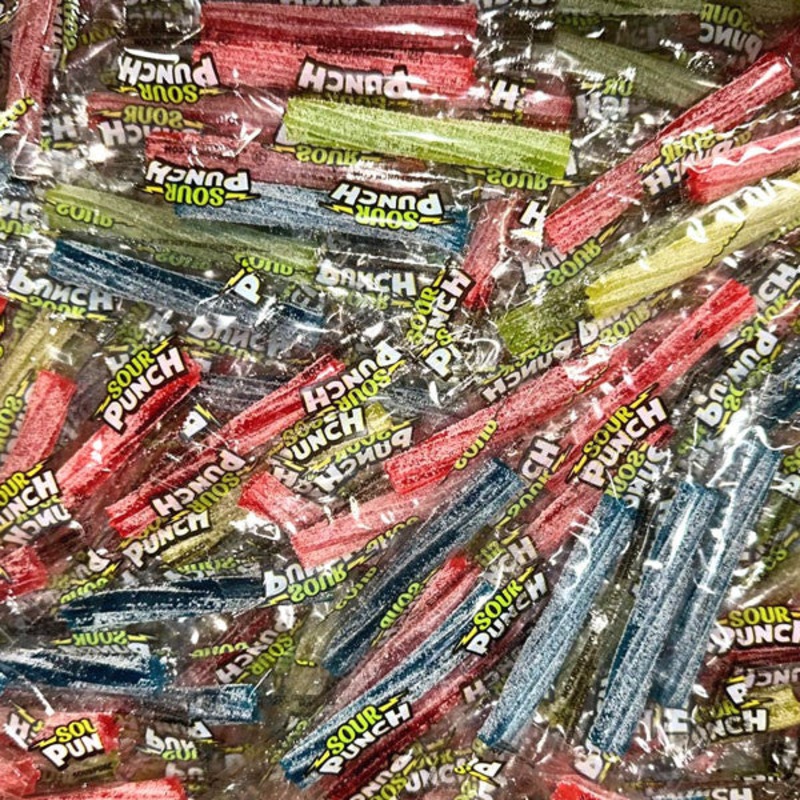 Sour Punch Minis Individually Wrapped – 25lb